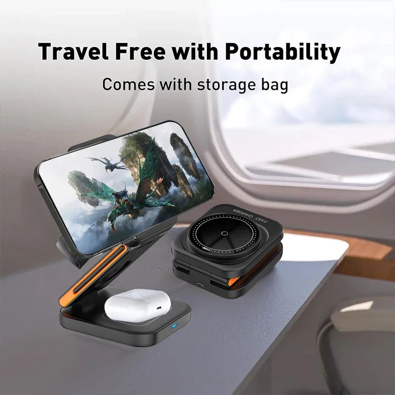 3 in 1 Foldable Charging Station 3 in 1 Foldable Charging Station